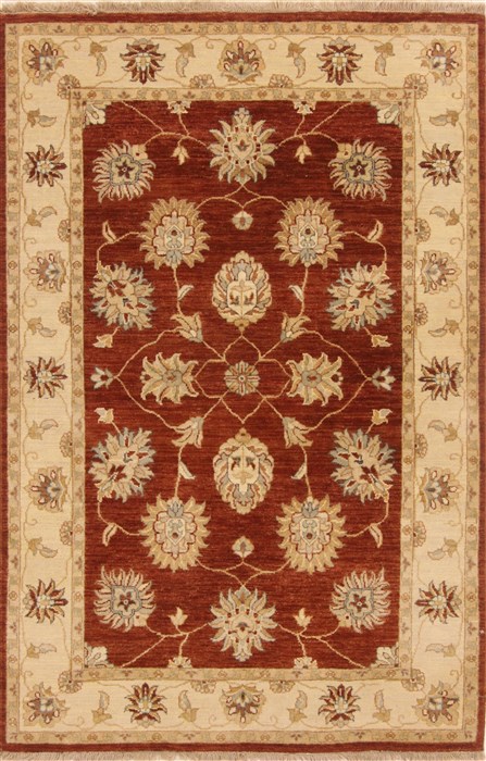 Ziegler Brown Hand Knotted 40 X 62 Area Rug 250-20090 Image 0