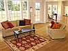 Ziegler Red Hand Knotted 41 X 60  Area Rug 250-20096 Thumb 5