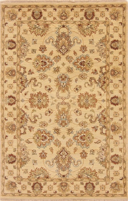 Ziegler Beige Hand Knotted 40 X 62 Area Rug 250-20098 Image 0