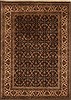 Herati Black Hand Knotted 50 X 71  Area Rug 250-20100 Thumb 0