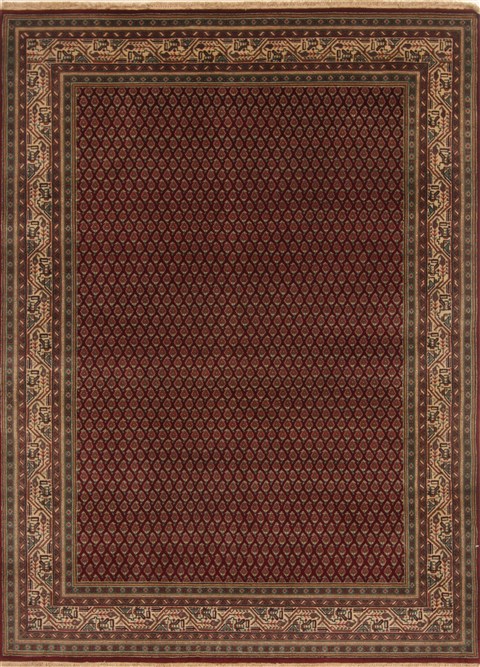 Tabriz Red Hand Knotted 50 X 610 Area Rug 250-20112 Image 0