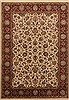 Kashan Beige Hand Knotted 410 X 611  Area Rug 250-20119 Thumb 0