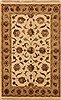 Kashan Beige Hand Knotted 40 X 64  Area Rug 250-20122 Thumb 0