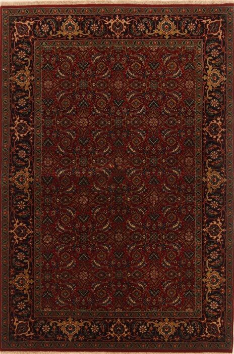 Tabriz Red Hand Knotted 40 X 60  Area Rug 250-20127 Image 0