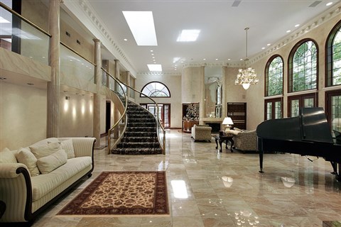 Kashan Beige Hand Knotted 40 X 511  Area Rug 250-20128 Image 1