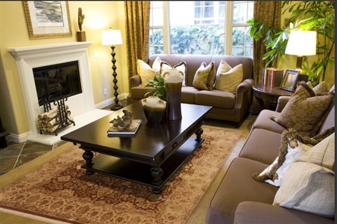 Kashan Brown Hand Knotted 80 X 910 Area Rug 250-20144 Image 2