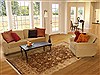 Kashan Brown Hand Knotted 80 X 910 Area Rug 250-20144 Thumb 4