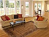 Herati Beige Hand Knotted 82 X 101 Area Rug 250-20149 Thumb 4