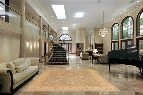 Chobi Grey Hand Knotted 710 X 98 Area Rug 250-20152 Image 1