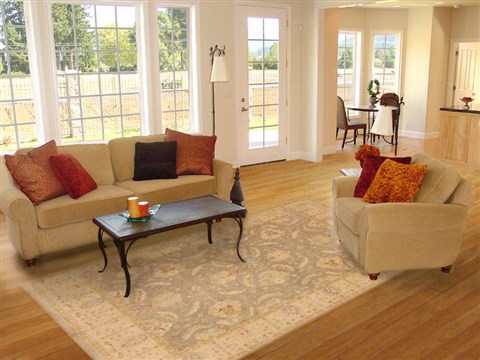 Chobi Grey Hand Knotted 710 X 98 Area Rug 250-20152 Image 4