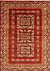 Kazak Red Hand Knotted 60 X 88  Area Rug 250-20168 Thumb 0