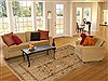 Tabriz Green Hand Knotted 511 X 89 Area Rug 250-20176 Thumb 4