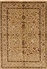 Tabriz Green Hand Knotted 511 X 89  Area Rug 250-20176 Thumb 0