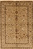 Tabriz Green Hand Knotted 511 X 89 Area Rug 250-20176 Thumb 0