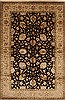 Tabriz Black Hand Knotted 511 X 90 Area Rug 250-20177 Thumb 0