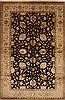 Tabriz Black Hand Knotted 511 X 90  Area Rug 250-20177 Thumb 0