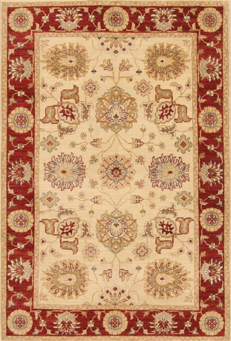 Ziegler Beige Hand Knotted 40 X 61 Area Rug 250-20191 Image 0