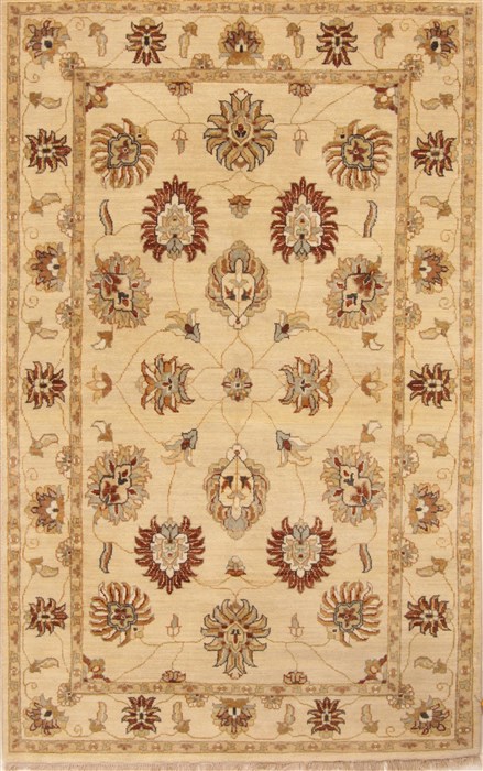 Ziegler Beige Hand Knotted 310 X 64  Area Rug 250-20194 Image 0