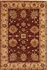 Ziegler Brown Hand Knotted 40 X 60 Area Rug 250-20195 Thumb 0