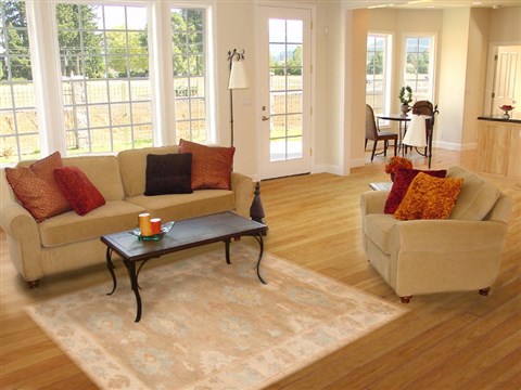 Oushak Brown Hand Knotted 39 X 510  Area Rug 250-20198 Image 5