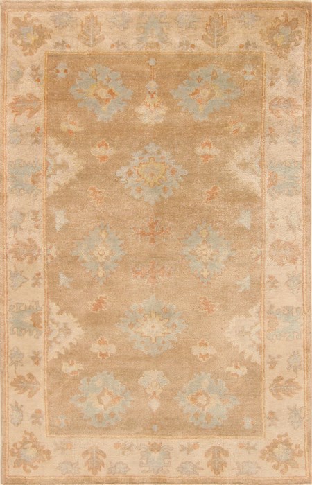 Oushak Brown Hand Knotted 39 X 510  Area Rug 250-20198 Image 0