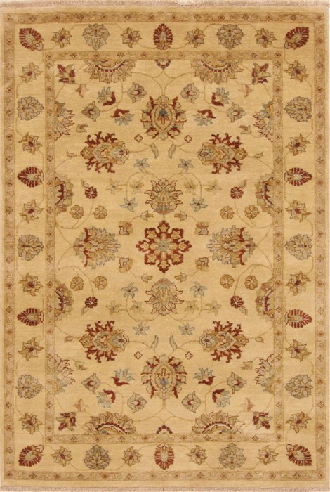 Ziegler Beige Hand Knotted 41 X 60  Area Rug 250-20202 Image 0