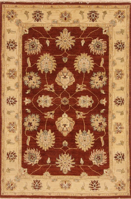 Ziegler Brown Hand Knotted 41 X 63 Area Rug 250-20203 Image 0