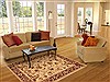 Pishavar Beige Hand Knotted 41 X 63 Area Rug 250-20205 Thumb 5