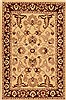 Pishavar Beige Hand Knotted 41 X 63  Area Rug 250-20205 Thumb 0