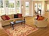 Pishavar Beige Hand Knotted 42 X 58 Area Rug 250-20206 Thumb 5