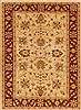 Pishavar Beige Hand Knotted 42 X 59  Area Rug 250-20258 Thumb 0