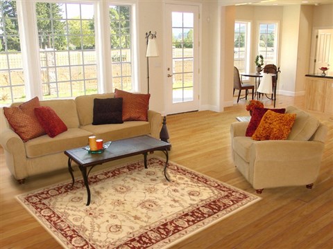 Pishavar Beige Hand Knotted 310 X 59 Area Rug 250-20263 Image 7