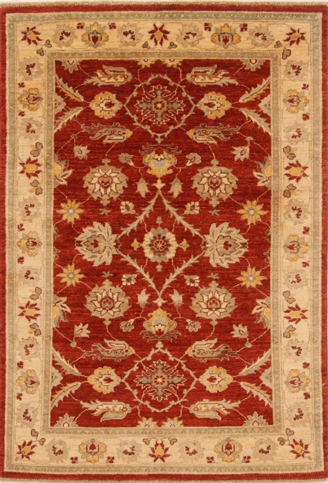 Pishavar Red Hand Knotted 310 X 59 Area Rug 250-20269 Image 0