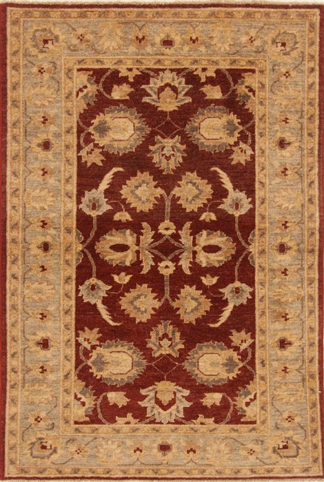 Pishavar Brown Hand Knotted 311 X 511 Area Rug 250-20277 Image 0