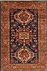 Kazak Blue Hand Knotted 311 X 60 Area Rug 250-20289 Thumb 0