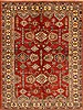 Kazak Red Hand Knotted 40 X 55  Area Rug 250-20302 Thumb 0