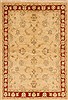 Oushak Beige Hand Knotted 40 X 60 Area Rug 250-20305 Thumb 0