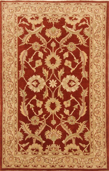 Ziegler Brown Hand Knotted 39 X 510 Area Rug 250-20307 Image 0