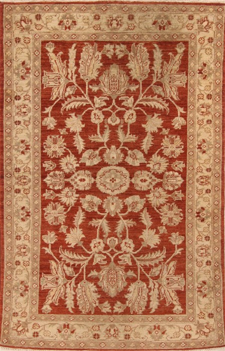 Pishavar Brown Hand Knotted 310 X 62 Area Rug 250-20308 Image 0