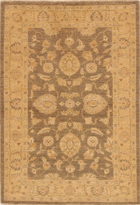 Chobi Brown Hand Knotted 41 X 511 Area Rug 250-20310 Image 0
