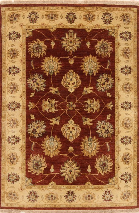 Chobi Brown Hand Knotted 40 X 60 Area Rug 250-20313 Image 0