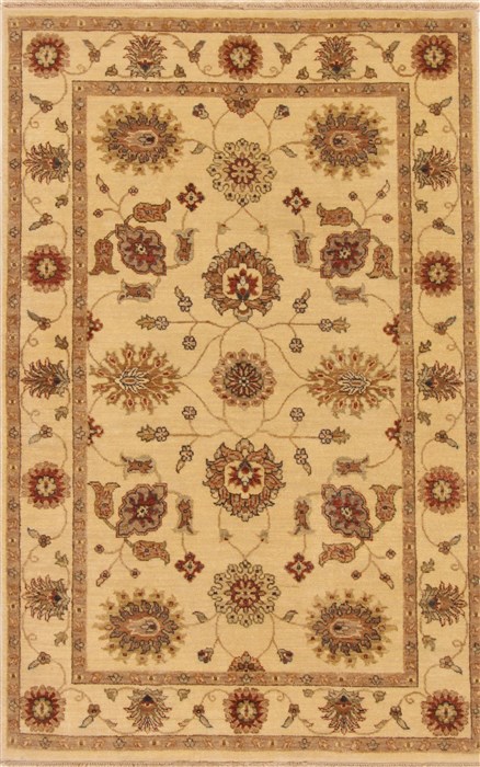 Ziegler Beige Hand Knotted 311 X 61 Area Rug 250-20315 Image 0