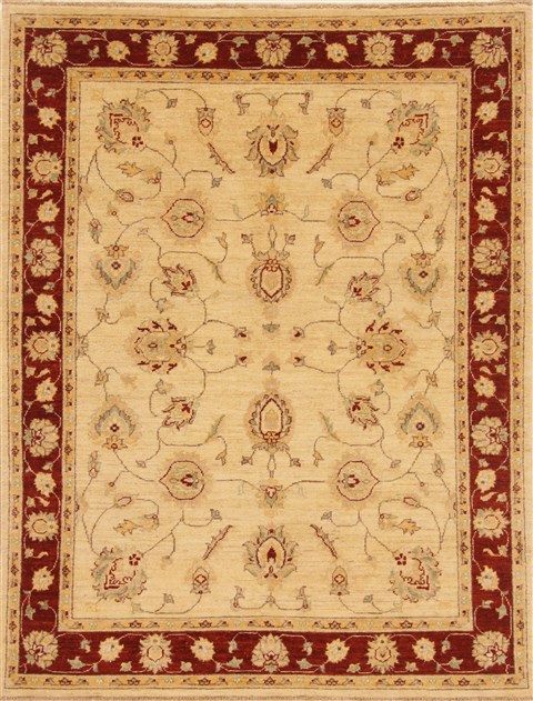 Hereke Beige Hand Knotted 411 X 64  Area Rug 250-20337 Image 0