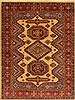 Kazak Yellow Hand Knotted 410 X 66  Area Rug 250-20353 Thumb 0
