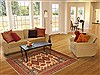 Kazak Yellow Hand Knotted 410 X 611 Area Rug 250-20356 Thumb 5