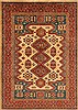 Kazak Yellow Hand Knotted 410 X 611 Area Rug 250-20356 Thumb 0