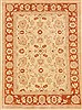 Pishavar Beige Hand Knotted 411 X 69 Area Rug 250-20365 Thumb 0