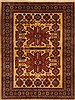 Shirvan Yellow Hand Knotted 410 X 65  Area Rug 250-20371 Thumb 0