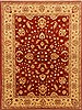 Pishavar Red Square Hand Knotted 57 X 59  Area Rug 250-20381 Thumb 0