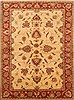 Pishavar Beige Hand Knotted 510 X 710  Area Rug 250-20383 Thumb 0